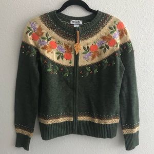 Vintage Fall “ugly” Pumpkin Sweater